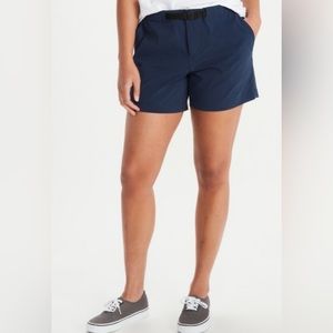 Women’s Marmot Kodachrome hiking shorts in Blue